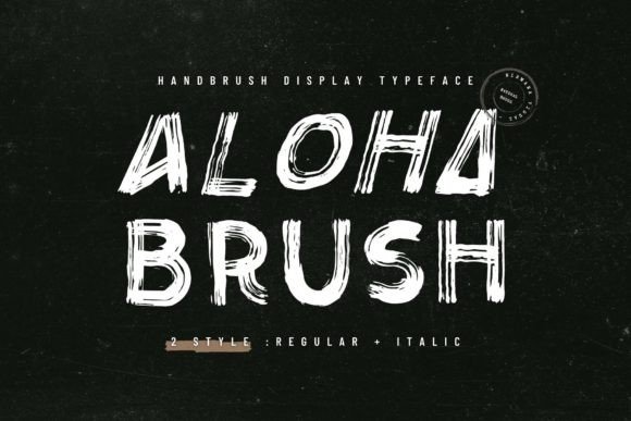 Aloha Brush: Elevating Modern Design with Urban Typography
