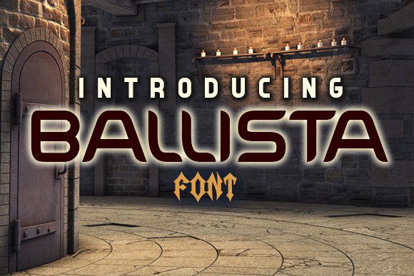 Ballista: A Bold Display Font for High-Impact Visual Design