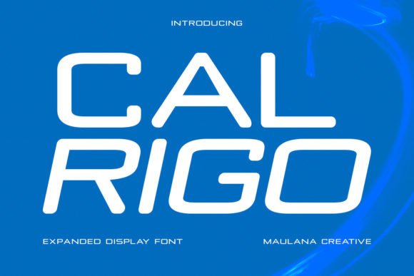 Calrigo: The Bold Wide Display Font for Impactful Branding
