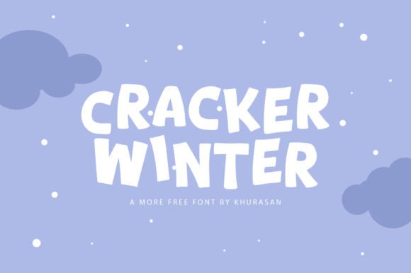 Cracker Winter: A Modern Display Font for Standout Designs