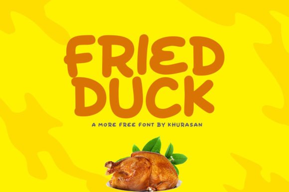 Fried Duck: A Playful Handwritten Font for Modern Design