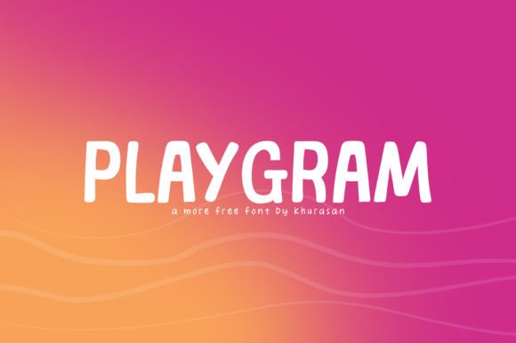 Playgram: Elevating Design with Modern, Cute Typography