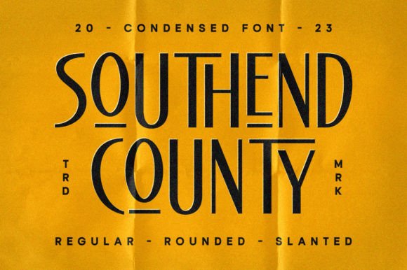 Southend County: Elevating Design with Condensed Elegance