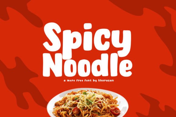 Spicy Noodle: A Playful Font for Bold Designs