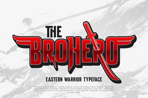 Unleashing Cinematic Power: A Deep Dive into the Brohero Typeface