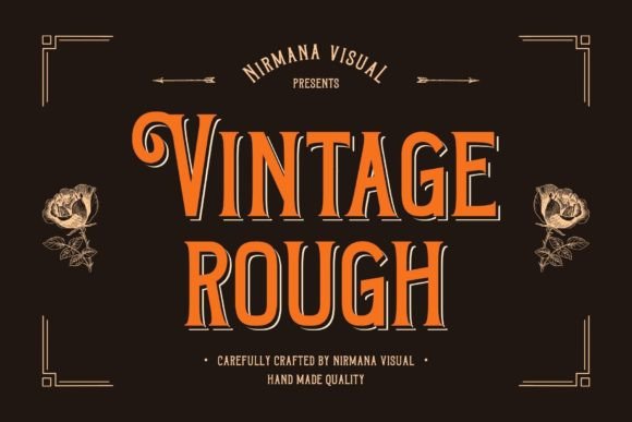 Vintage Rough: A Practical Guide to Using Retro Typography in Modern Design
